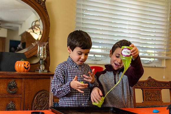 Playing with Slime